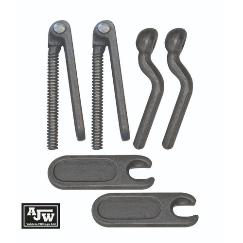Ramp fastener hinge plate - 10,
